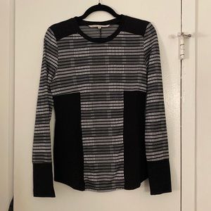 Rachel Roy black and white long sleeve